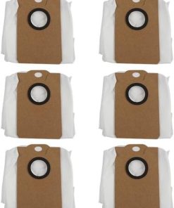 Puupaa Staubsaugerbeutel Ersatz für Monsga MS1 MAX Roboter-Staubsaugerteile, große Kapazität Staubbeutel (10 Stück)