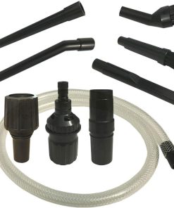 Universal Düsenset PC-Reinigungsset für die Detailreinigung | 9-teilig | mit 30-38 mm Vario Anschluss | mit flexiblen 90 cm Schlauch | geeignet Für AEG, Electrolux, Bosch, EIO, LG, Philips, Rowenta