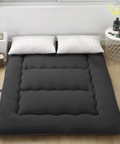 B,90X200cm, Bodenmatratze Verdickt Weich Bequem Klappmatratze Futon Matratze Camping Matratze Kinder Schlafmatte Faltbar Roll Up Matratze Für Camping Und Reisen Isomatte Bodenmatte