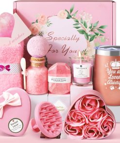 LIVEHITOP Geschenke für Frauen, Geschenk Freundin Geburtstag, Geburtstagsgeschenk für Frauen Mama, Schwester, Beste Freundin Geschenkset 18 40 50 70 Geburtstag