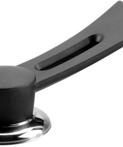 Stilvoller Bakelit-Griff für Küchen-Kochgeschirr und zuverlässiger Ersatz (schwarz)