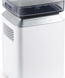 Kalopsia Luftentfeuchter Elektrisch: 80L/Tag für Keller & Wohnung - 8L Tank, 170m², 46dB Leise mit Automatischer Entfeuchtung, Pumpenablauf und 24h Timer