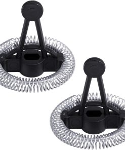 Gosknor 2 Stück Ersatz-Schneebesen für Milchaufschäumer, Ersatzteile Elektrischen Milchaufschäumer und Dampfgarer für Secura MMF-809-WH, MMF-809-BL (Schwarz)