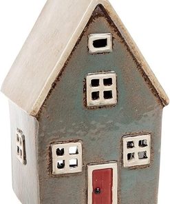 TESTEL Village Pottery – Laterne im Cornish-Stil, hohes Haus