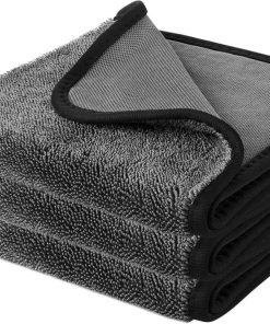 3 Pcs Shiny Bath XXL Trockentuch, Fast Dry Trockentuch 40x60cm, Duschkabinen Tuch zum Wasser Abziehen in Dusche und Bad